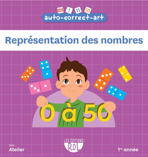Auto-Correct-Art - Fiches - Représentation des nombres - 0 à 50